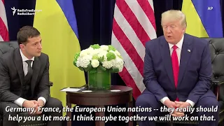 Trump To Zelenskiy: I Really Hope You Get Together With Putin, 'Solve Your Problem'