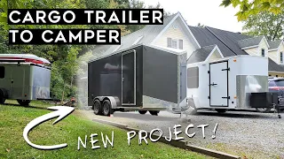 CARGO TRAILER TO CAMPER | Conversion | Part 1