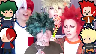 BATTER BOYS [ KiriBaku vs TodoDeku ] My Hero Academia Cosplay BLOOPERS