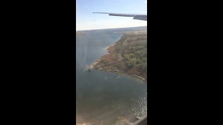 Посадка в Нью-Йорке аэропорт JFK рейс аэрофлота Aeroflot Landing may 2017 from Moscow