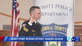 DeWitt Police Chief resigns without sharing reason
