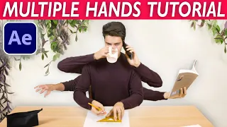 Editing Magic: Create MULTIPLE HANDS Illusion! - After Effects VFX Tutorial