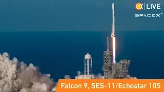 Трансляция пуска Б/У SpaceX Falcon 9 SES-11