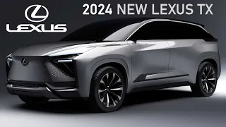 New Lexus TX - 3 rows SUV for US!