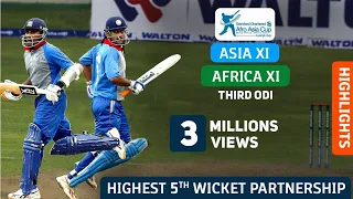 Asia XI vs Africa XI | From 72/5 to 331/8 | Mahela Jayawardene Century | MS Dhoni Century in Chepauk