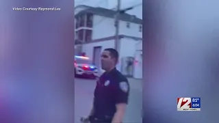 Providence police officer suspended for Sayles Street incident