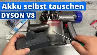 Akku tauschen beim Dyson V8, so einfach geht das...