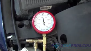 Fuel Pump Pressure and Regulator Test