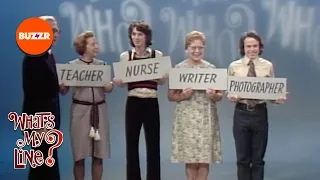 What's My Line | The Contestants Win This Round of Who's Who | BUZZR