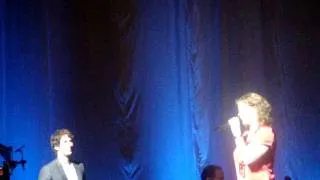 Josh Groban and Fan sing The Prayer Dublin Live