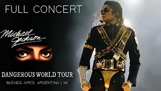 Michael Jackson - Dangerous Tour, Buenos Aires | Argentina 93' - 4K Full Concert