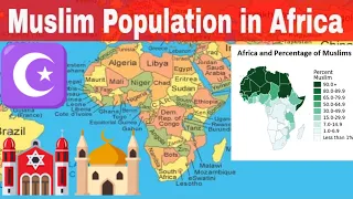 Muslim population every country in Africa