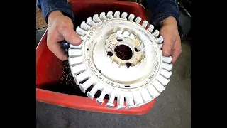 An Esay Way To Stripping Copper And Aluminium From Direct Drive Washer Motors