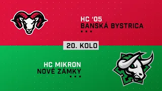 20.kolo HC 05 Banská Bystrica - HC Mikron Nové Zámky HIGHLIGHTS