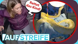 HILFE! 🐍 Baby von einer Riesenschlange angegriffen! | Auf Streife | SAT.1