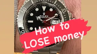 How to lose money on Rolex