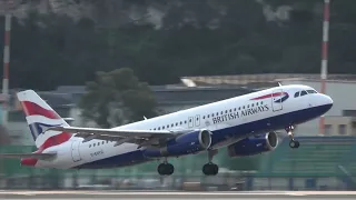 Air Traffic control Communication with British Airways Landing:Departing Gibraltar Airport