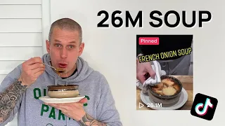 Homemade French Onion Soup That's Worth The Hype | My Viral TikTok Recipes