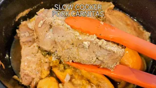 Easy Slow Cooker Tender Pork Carnitas