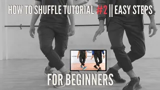 How to shuffle / Cutting Shape Tutorial #2 || Easy Steps for Beginners Simple Dance Moves For Beginn