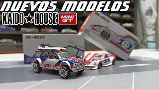 LOS NUEVOS KAIDO HOUS DE MINI GT ESTAN INCREÍBLES / DATSUN WOAGON 510 4X4 DATSUN FARLADY Z