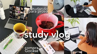 estudando para prova da faculdade de direito #studyvlog