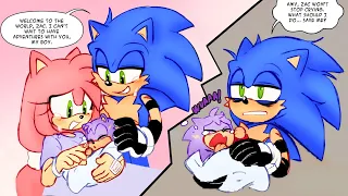 New Parent Problems - Sonic x Amy (Sonamy) Comic Dub Comp