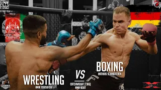 Afghan WRESTLER vs. German BOXER | MMA | Octagon | FCL