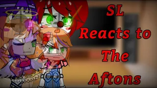 SL reacts to some Afton Family’s Memes|Español/English|Lazy!