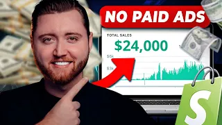 $24,000 In 24 Hours on Shopify With (NO PAID ADS)