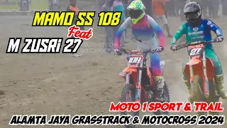 Alamta Jaya Grasstrack & Motocross 2024 | Mamo SS 108 Tampil Tangguh Didepan Pembalap Sumut