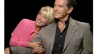 EMMA THOMPSON and PIERCE BROSNAN (Amazingly Honest) Interview about AGING and BEAUTY