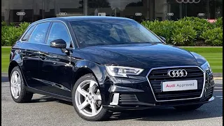 2019 Audi A3 Sportback Sport 35 TFSI 150 PS 6-speed | Stoke Audi