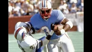 EARL CAMPBELL HOUSTON OILERS 1978 - 1983