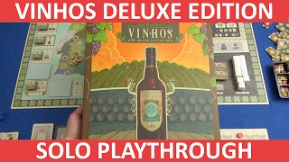 Vinhos Deluxe Edition - Solo Playthrough