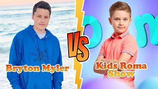 Kids Roma Show Vs Bryton Myler (Ninja Kids Tv) Transformation 👑 New Stars From Baby To 2023