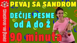 💖 Dečije pesme od A do Ž 💖 Pevaj Sa Sandrom | Dečije pesme | Dečije priče