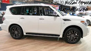 2020 Nissan Armada Platinum Reserve - Exterior and Interior Walkaround