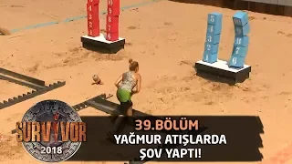 Yağmur atışlarda şov yaptı... | 39.Bölüm | Survivor 2018