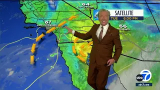 Cold, rainy system approaching Southern California soon
