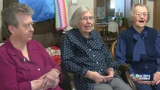 Three Kansas sisters reach century mark, celebrate 104, 102 and 100 birthday