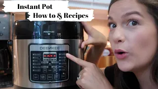 HOW TO USE YOUR INSTANT POT:PRESSURE COOKING FOR BEGINNERS