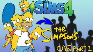 RECREATING THE SIMPSONS IN THE SIMS 4 - Part 1