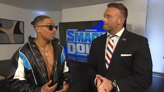 Nick Aldis meets Carmelo Hayes - Smackdown 5/3/2024