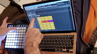 Novation Launchpad mini mk3 with Apple Logic Pro X 10.7.2 quick test