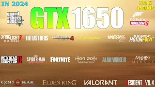 GTX 1650 : Test in 45 Games in 2024 - Enough for Gaming?