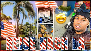 WIR REISEN NACH LOS ANGELES🇺🇸😍 USA URLAUB TAG 1🔥