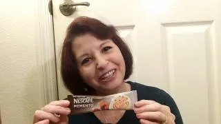 Nescafe Memento coffee caramel latte review