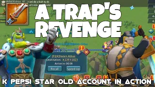 A LORD'S TRAP REVENGE! - K PEPSI STAR (OLD ACCOUNT) VS 50MILLION TROOPS RALLY TRAP- Lords Mobile