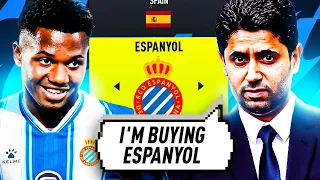 I TAKEOVER ESPANYOL for 10 SEASONS with UNLIMITED MONEY!!🤑